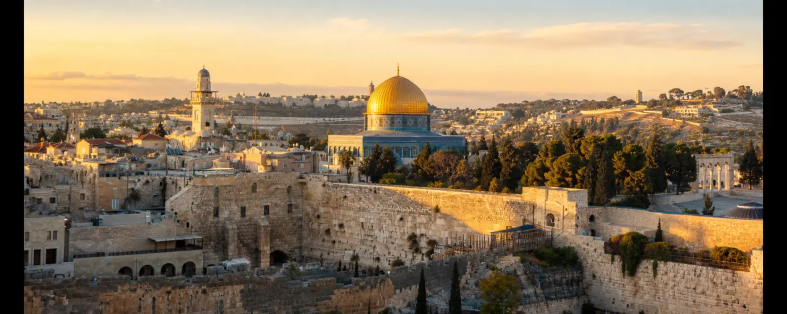 Jerusalem Old City skyline