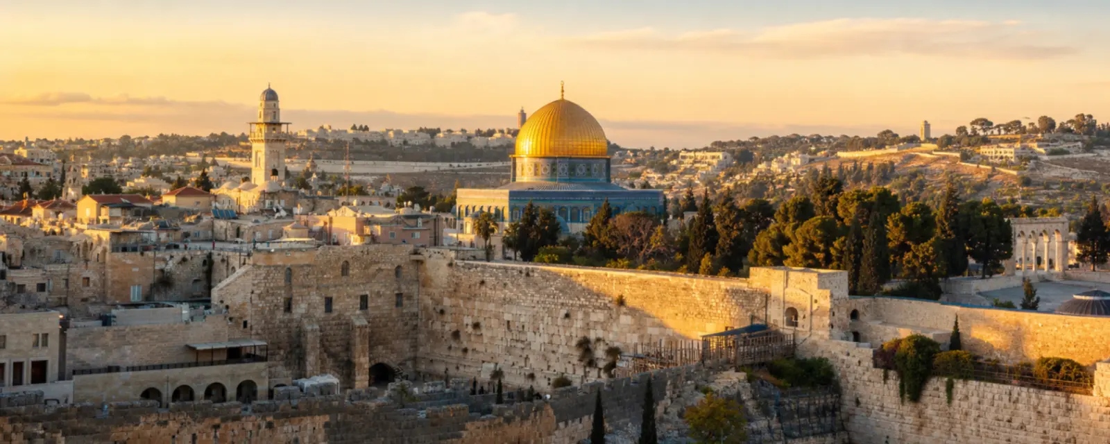 Jerusalem Old City skyline