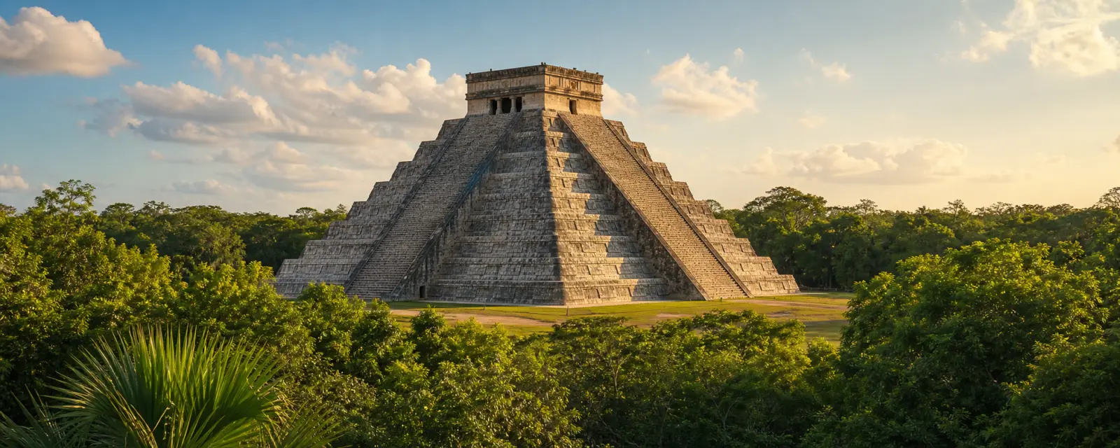 Chichen Itza pyramid in Mexico